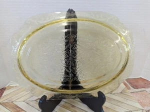 Federal  Depression Glass -Yellow - Oval Platter 8.5" x 11.5” EUC - Picture 1 of 6