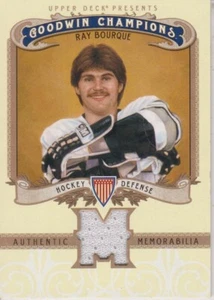 2012 Upper Deck Goodwin Champions Memorabilia Ray Bourque - Boston Bruins - Bild 1 von 2