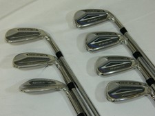 New Cobra King F-8 One Length Iron set 5-AW Steel Stiff F8 5-PW+AW irons