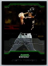 2004 Bowman Chrome Draft Picks & Prospects Justin Morneau Minnesota Twins