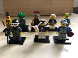 Lego Collectible Minifigures Series 10 bundle - 8 figures with accessories  - Picture 1 of 1