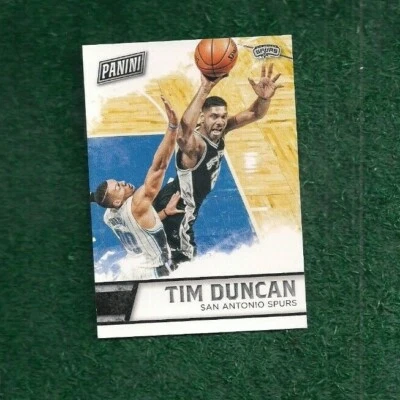 TIM DUNCAN - MLB HOF - 2016 PANINI - FATHER'S DAY - PROMO CARD # 19 - SPURS  NBA - Image 1 of 2