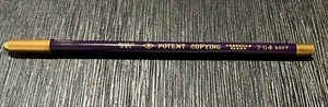 vintage eberhard faber Potent Copying Pencils 754 Soft Point Purple, Hektograph - Picture 1 of 3