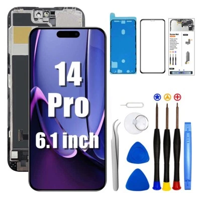 EFAITHFIX For iPhone 14 Pro LCD Touch Screen Digitizer Display Assembly Replacement Tools