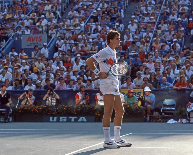 1982 Tennis Legend IVAN LENDL Glossy 8x10 Photo Print Poster - Image 1 of 1