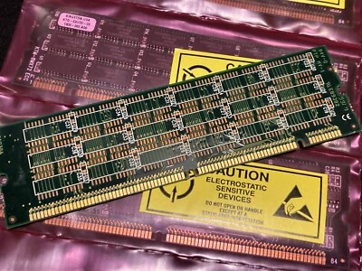 4x 32MB Kingston ECC Unbuffered EDO RAM DIMM 168-Pin 4Mx72 Memory 3.3V 60ns - Image 1 of 4