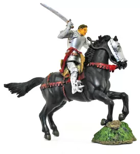 Forces of Valor Mounted Knight with Sword - 1:32 scale painted soldier - Picture 1 of 1