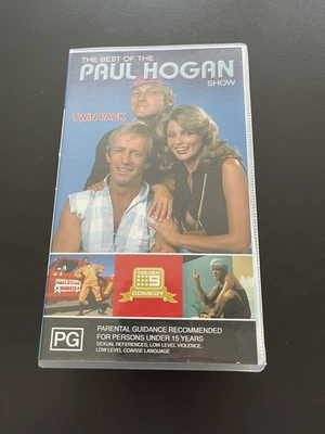 The Best of the Paul Hogan Show Twin Pack VHS Box Set Cassettes RARE Free Post - image 1 of 4