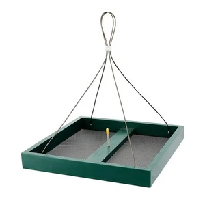 Solution4Patio Garden Platform Wild Bird Feeder for Outside, Large Hanging Me... - Picture 1 of 7