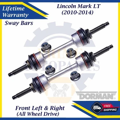 Barras estabilizadoras delanteras Dorman OEM para Lincoln Mark LT 2010-2014 garantía de por vida Foto 1 de 4