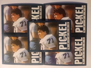 1985 TOPPS #296 LOS ANGELES RAIDERS BILL PICKEL RC [5] NM/MT 05930 - Picture 1 of 7
