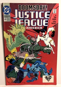 DC Doomsday! Justice League America #69 (1992) - Picture 1 of 2