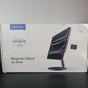 Supporto magnetico iPad Pro 11" (M4) LULULOOK aggiornato base girevole 360° grigio - Foto 1 di 9