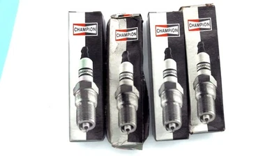 Lot of 4 Champion QC12PEPB Spark Plugs 7953  - Image 1 of 3