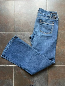 Diesel Womens Jeans Bootcut Low Rise Stretch Blue Wash Y2K Ronhar W32 - Picture 1 of 7