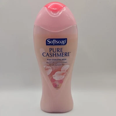 Softsoap Pure Cashmere Hydrating Body Wash 15floz RETIRED New Old Stock USA - Image 1 of 4