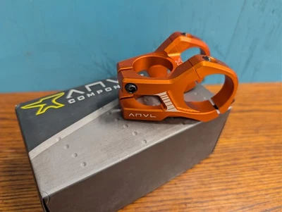 NUEVO Naranja ANVL Swage 40 Bicicleta de Montaña Vástago 35mm Diámetro Abrazadera, 40mm Longitud Foto 1 de 4