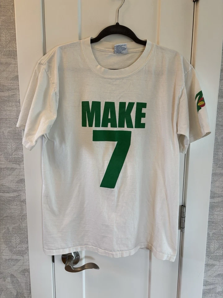 De colección Años 90 Up Yours Seven Up Soda Pop Promo Para Hombres Grande Y2K Humor Divertido Foto 1 de 4