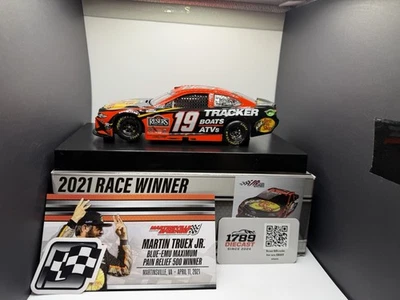 Bajo Martin Truex Jr 2021 Lionel #19 Pro Shops Martinsville carrera victoria 1/24 Foto 1 de 4
