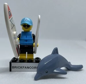 LEGO CMF Serie 21 Paddle Surfer Minifigur mit Zubehör (col374) [71029]  - Bild 1 von 3