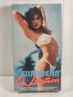 Vestron VHS Swimwear Illustrated On Location Swimsuit Beach Sealed Watermarks - Image 1 of 4