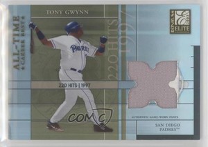 2003 Donruss Elite All-Time Career Best Materials /400 Tony Gwynn #AT-24 HOF