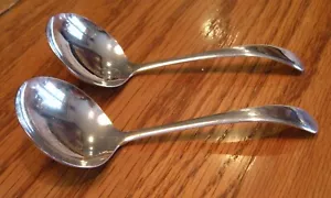 Par de cucharas/cucharas de condimento plateadas para fabricantes desconocidos. Hecho en Inglaterra. - Imagen 1 de 9
