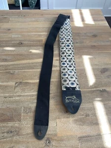Vintage RARE Ralph Marlin 3" Designer Guitar Strap Eyeballs USA FREE SHIPPING - Picture 1 of 9