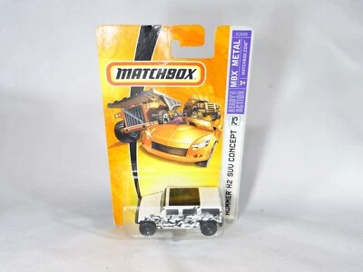 Matchbox MBX Metall Nr°75 Hummer H2 SUV Geländewagen Concept 1:64 Neu IN Ovp - Bild 1 von 2