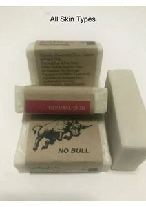 VEGAN 100% NATURAL SOAP (ALL SKIN TYPES) X 5 - Picture 1 of 5