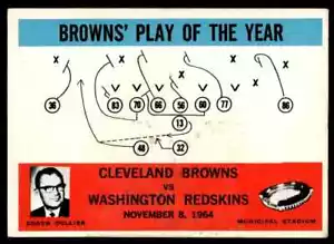 1965 Philadelphia Browns Play of the Year - Blanton Collier * Cleveland Browns - Picture 1 of 2