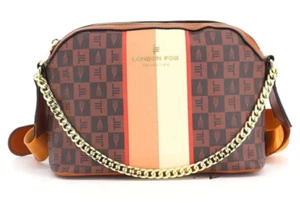 LONDON FOG  Ingred Dome Crossbody RARE !  NWT !! - Picture 1 of 7