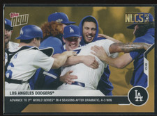 2020 Topps Now Dodgers World Series Champions Gold #4 Advance Mookie Betts 