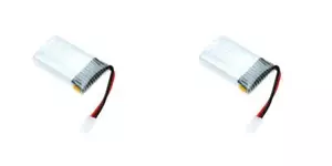 UDI RC U816A 360mAh37v Battery 3.7v 360mah 25c LiPo 2 Pack - Picture 1 of 2