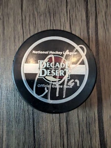 NHL Phoenix Arizona Coyotes HHOF 2024 Jeremy Roenick Signed Hockey Puck - Picture 1 of 3