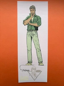FRANCQ  EX LIBRIS SIGNE SERIGRAPHIE SUR CALQUE LARGO WINCH ESPACE BD NEUF - Imagen 1 de 1