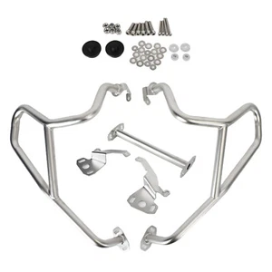 Upper Crash Bars Engine Guards Protector Silver Fit For Bmw R1250Gs 18-21 19 20/ - Picture 1 of 12