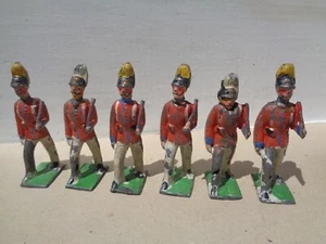 vintage Heyde Feix or similar, US Army 1900 50mm lead, lot of 6 hollow cast, TT - Picture 1 of 3