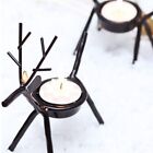 Pendant Christmas Decorations Candlestick Black Iron Candlestick
