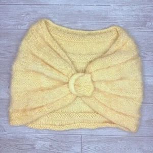 Vintage womens Fuzzy Mohair Wool Elegant Stole Wrap-Shawl Shrug Ivory tan - Picture 1 of 2