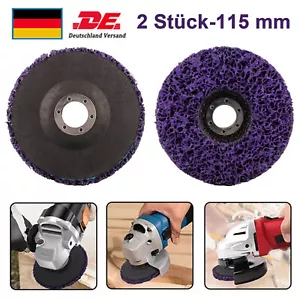 2x Trennscheiben Rostio CSD Scheibe CBS Grob-Reinigungsscheibe 115mm Lila DE - Bild 1 von 11