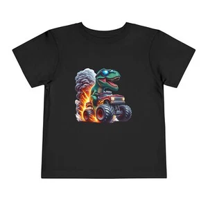 Dino Adventure Toddler Tee, Fun Kids Shirt, Dinosaur Gift, Birthday Outfit, - Picture 1 of 21