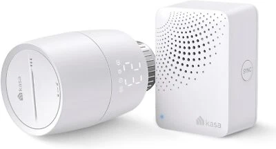 TP-LINK Kasa Smart Thermostatventil Kit WLAN 1,5V Weiß Hausautomatisierung v1.0 - Bild 1 von 2
