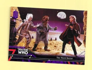 Doctor Who Extraterrestrial Encounters 2016 PURPLE Parallel Base Card 3 37/50 - Picture 1 of 2