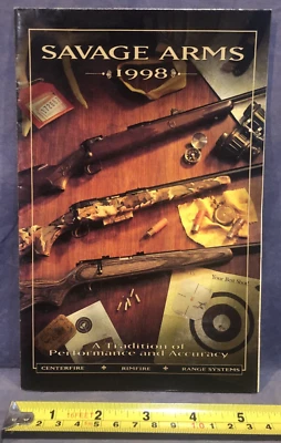 Savage Arms 1998 firearms catalog - Image 1 of 4