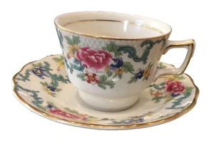 Floradora China Teacup & Saucer By Royal Doulton. - Picture 1 of 7