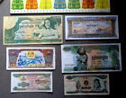 (GB4), Menge 6 kambodschanische Banknoten.