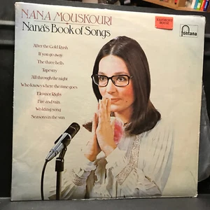 GREEK SONG BOOK  Nana Mouskouri FONTANA Import CANADA  Disc Lp Vinyl Record - Picture 1 of 10