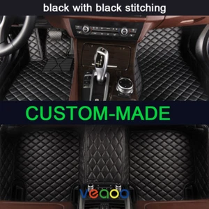 Car Floor Mats for Maserati Quattroporte 2003-2020 All Weather Carpet Custom-Fit - Imagen 1 de 25