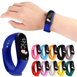 Children Watch Birthday Gift for Child Boy Girl Smart LED Digital Cartoon Kids W - Picture 1 of 70